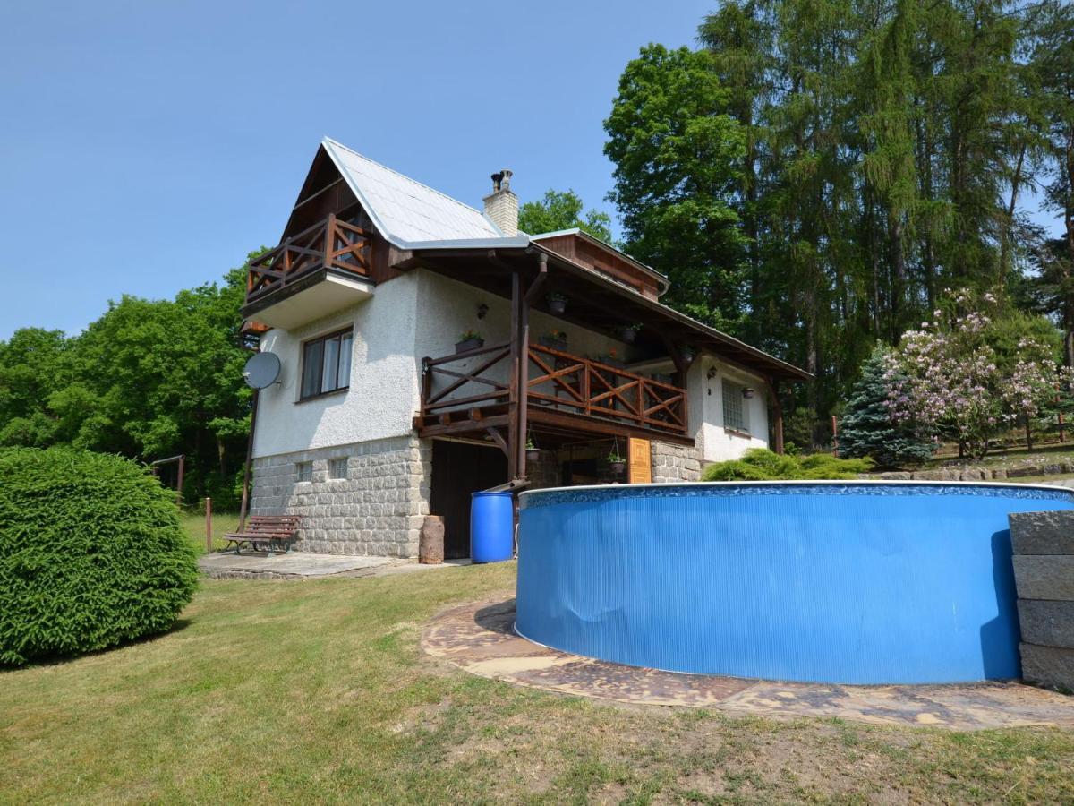 House With The Pool And Fenced Garden Hnanice (Liberec) Exterior foto